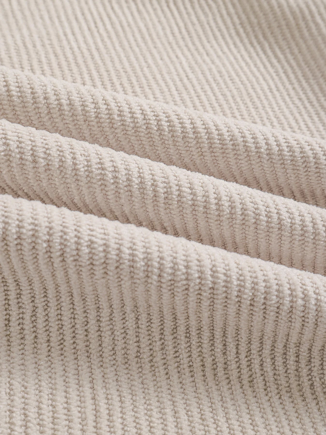 Women's High Waist Corduroy Wide Leg Pants, Casual Fall Winter Long Trousers with Pockets, Ladies Fashionable Relaxed Fit Bottom